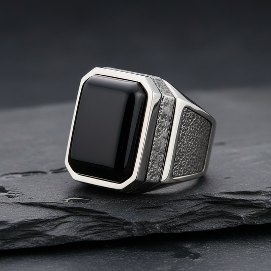 Anel Masculino Titan Texture