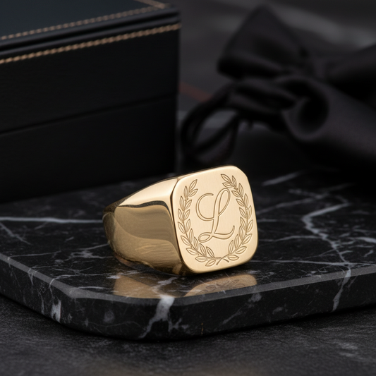 Anel Signet Legacy Masculino